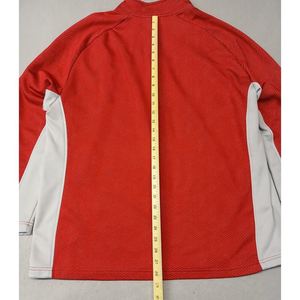 Rivalry Threads (2XL) Red Texas Tech Raiders Zip Pullover - Picture 9 of 10